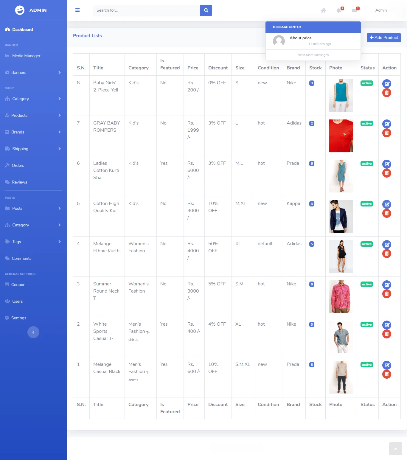 Vendor Dashboard - Image 1